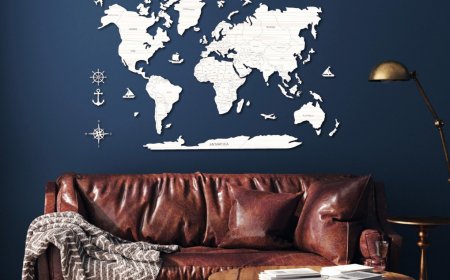 Create a Unique Statement with Personalised Map Wall Art for Homes, Offices, and Special Gifts