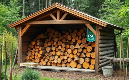 Why FSC Certified Timber Matters When Buying a Log Store