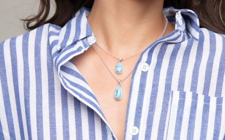 Premium Larimar Earrings Collection | Shop Now at Marahlago