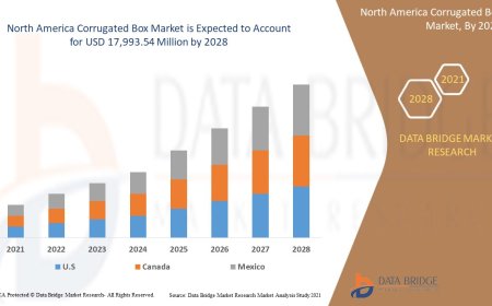 North America Corrugated Box Market CAGR: Growth, Share, Value, Size, and Analysis