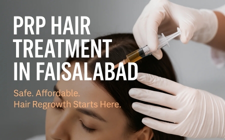 PRP Hair Treatment in Faisalabad – Prices, Benefits & What to Expect