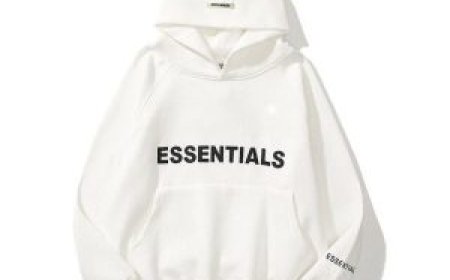 Black Essentials Hoodie