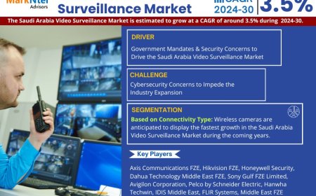 Saudi Arabia Video Surveillance Market Research 2024–2030: Growth, Size & Opportunities