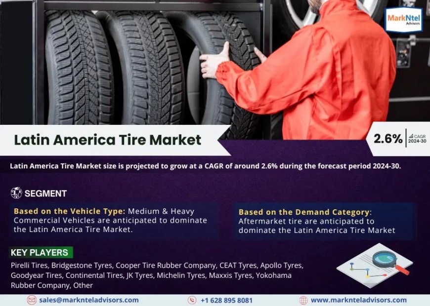 Latin America Tire Market Overview 2024–2030: Share, Size & Future Trends